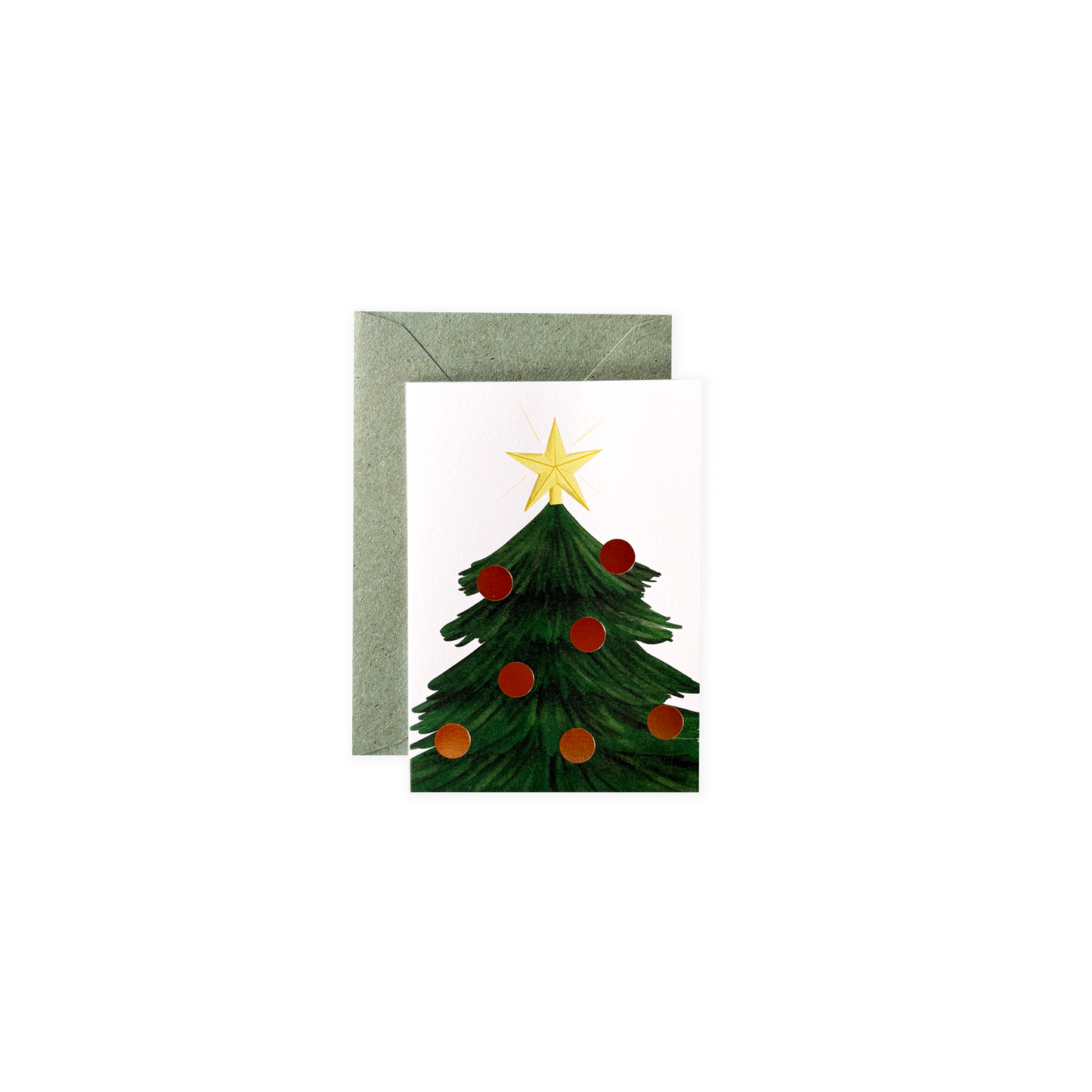Christbaum, Goldfolie A7