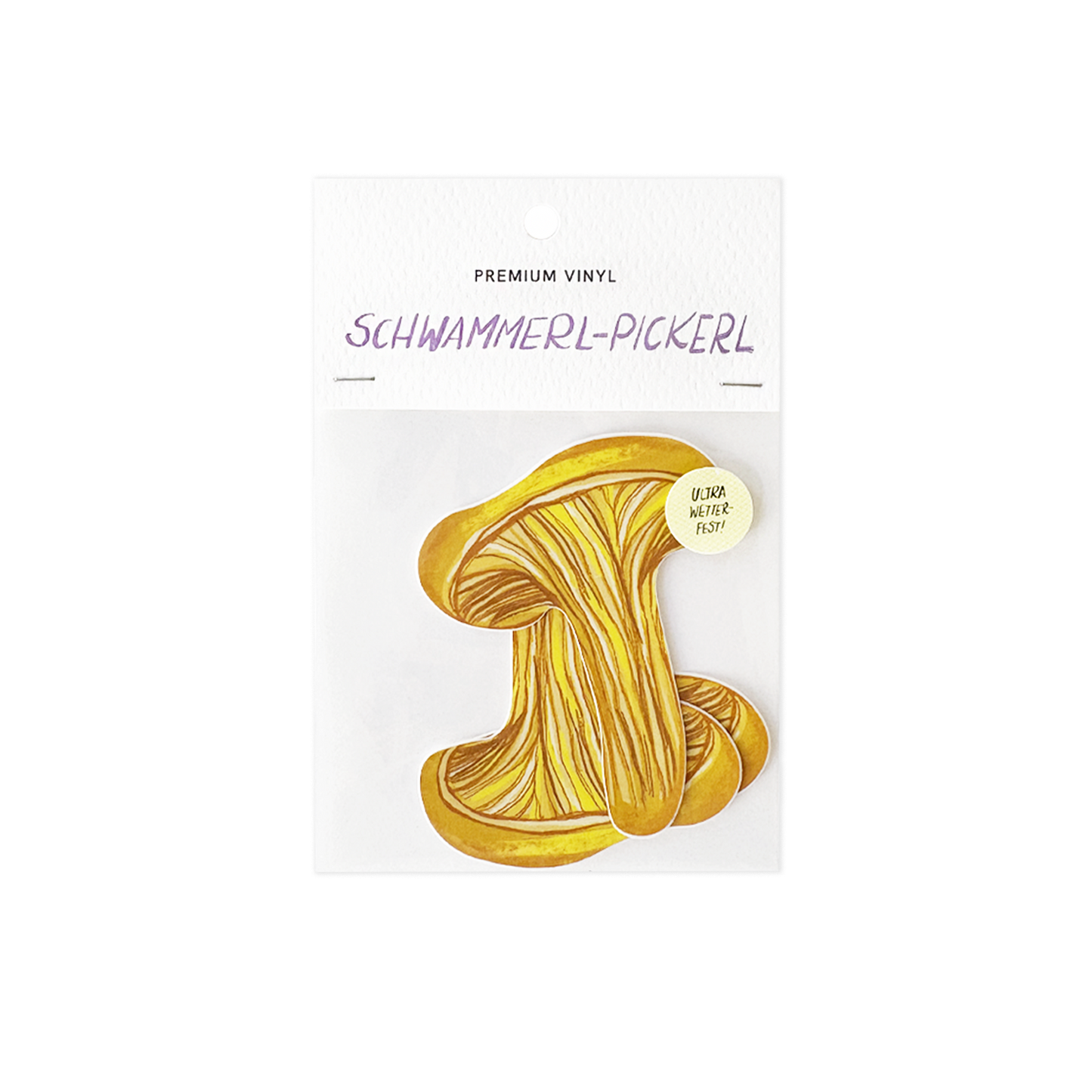 Vinyl Schwammerl Pickerl