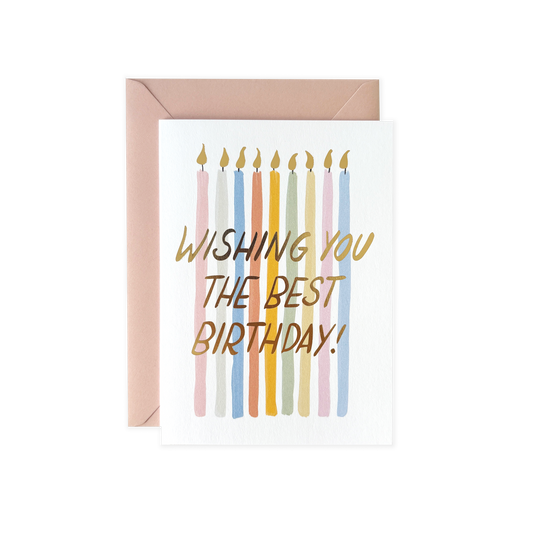 Wishing you the best Birthday