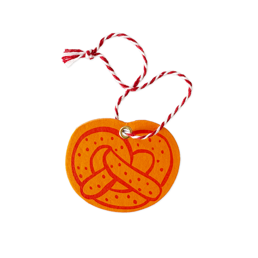 Brezel, orange