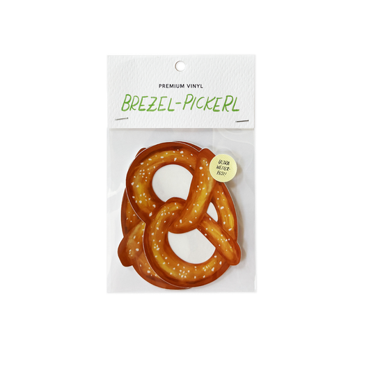 Vinyl Brezel Pickerl