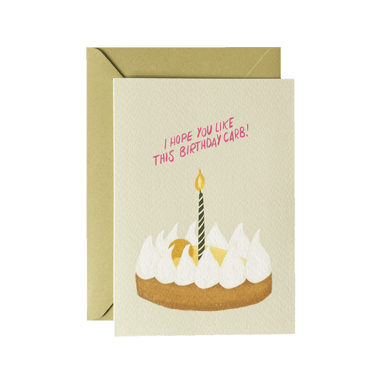 I hope you like this Birthday Carb!