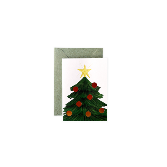 Christbaum, Goldfolie A7