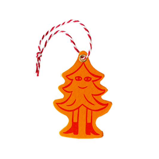 Christbaum, orange