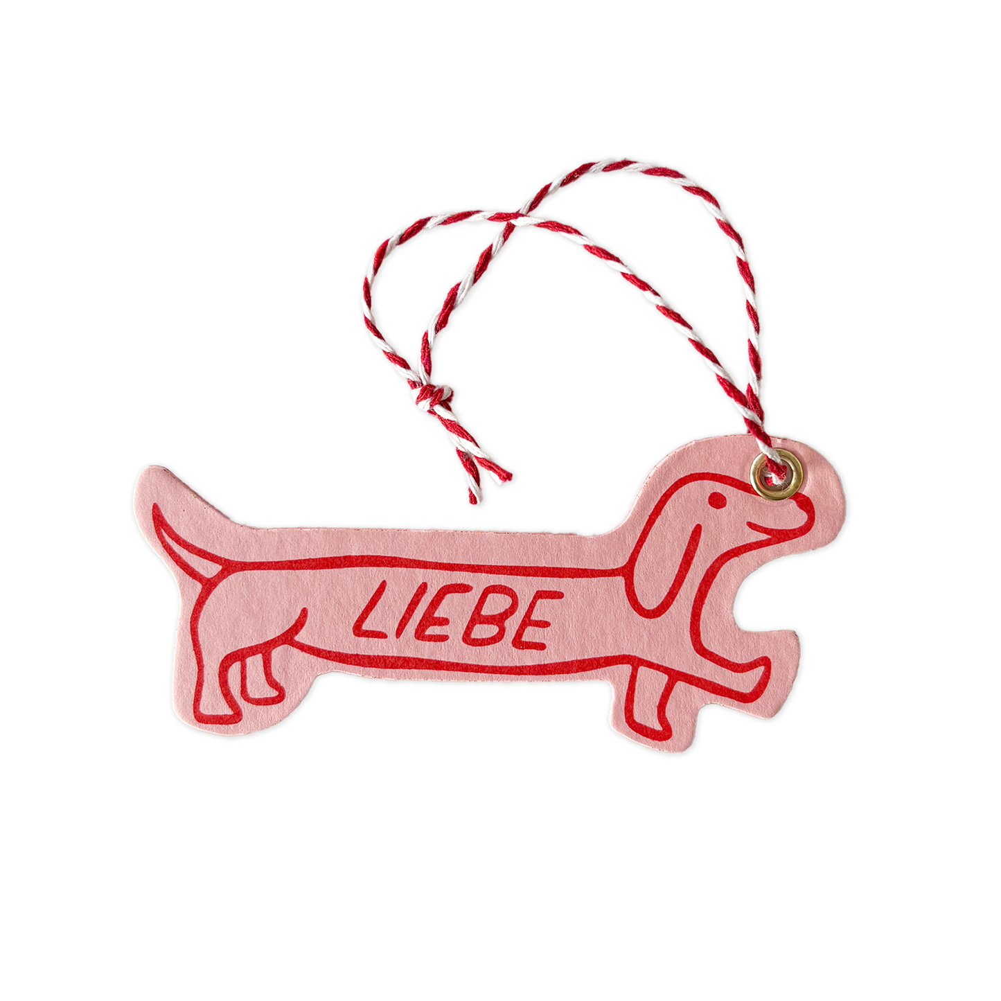 Dackel, rosa