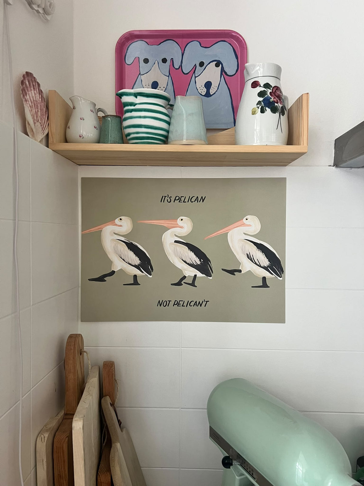 Pelican Kunstdruck A3