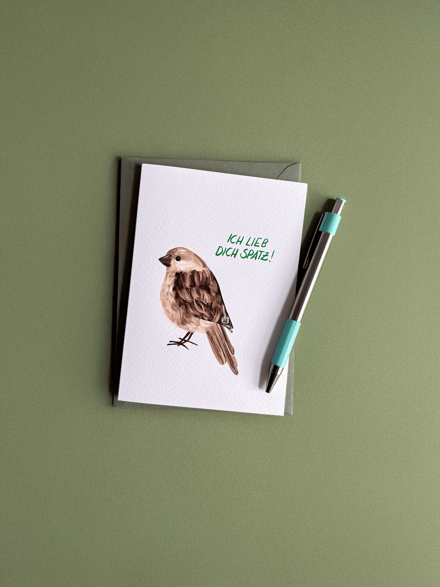 Ich lieb dich Spatz!