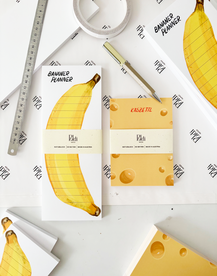 Bananer Planner, Notizblock