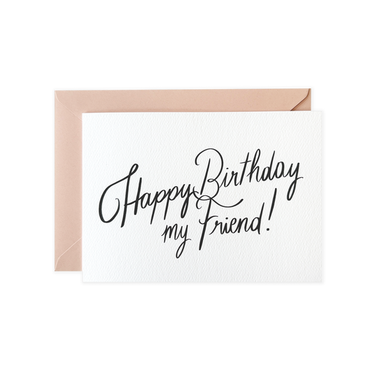 Happy Birthday my friend!