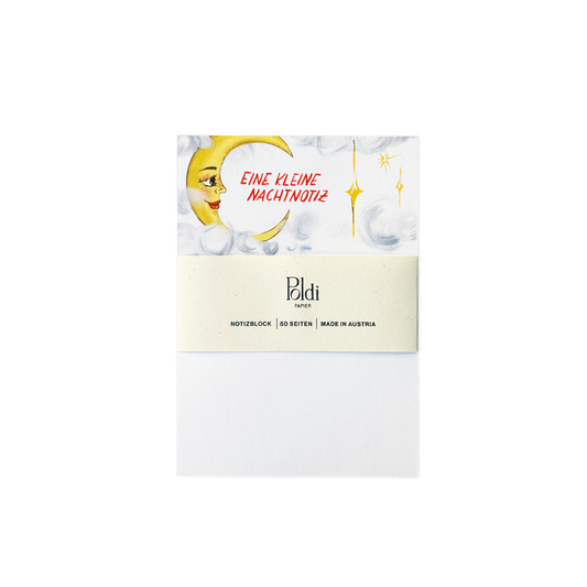 Eine kleine Nachtnotiz, Notizblock A6