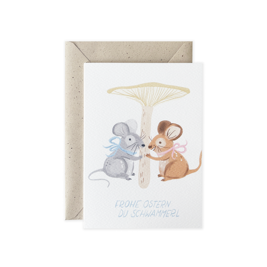 Frohe Ostern du Schwammerl