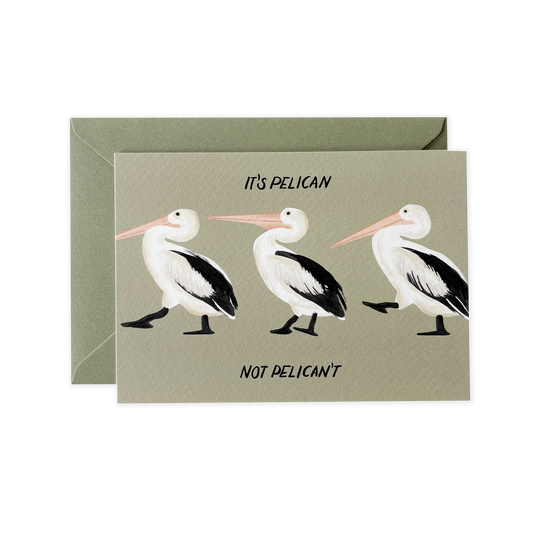 It's Pelican - not Pelican't