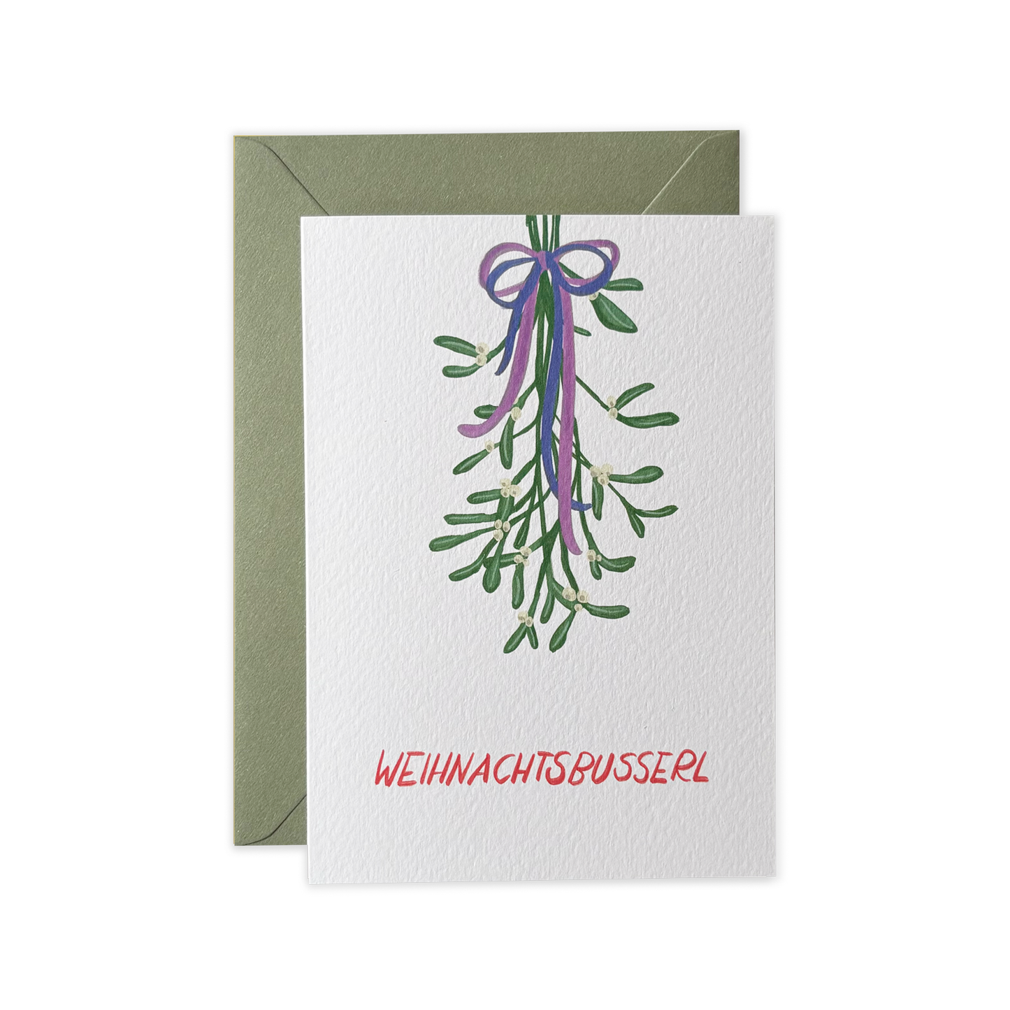 Weihnachtsbusserl, Mistelzweig